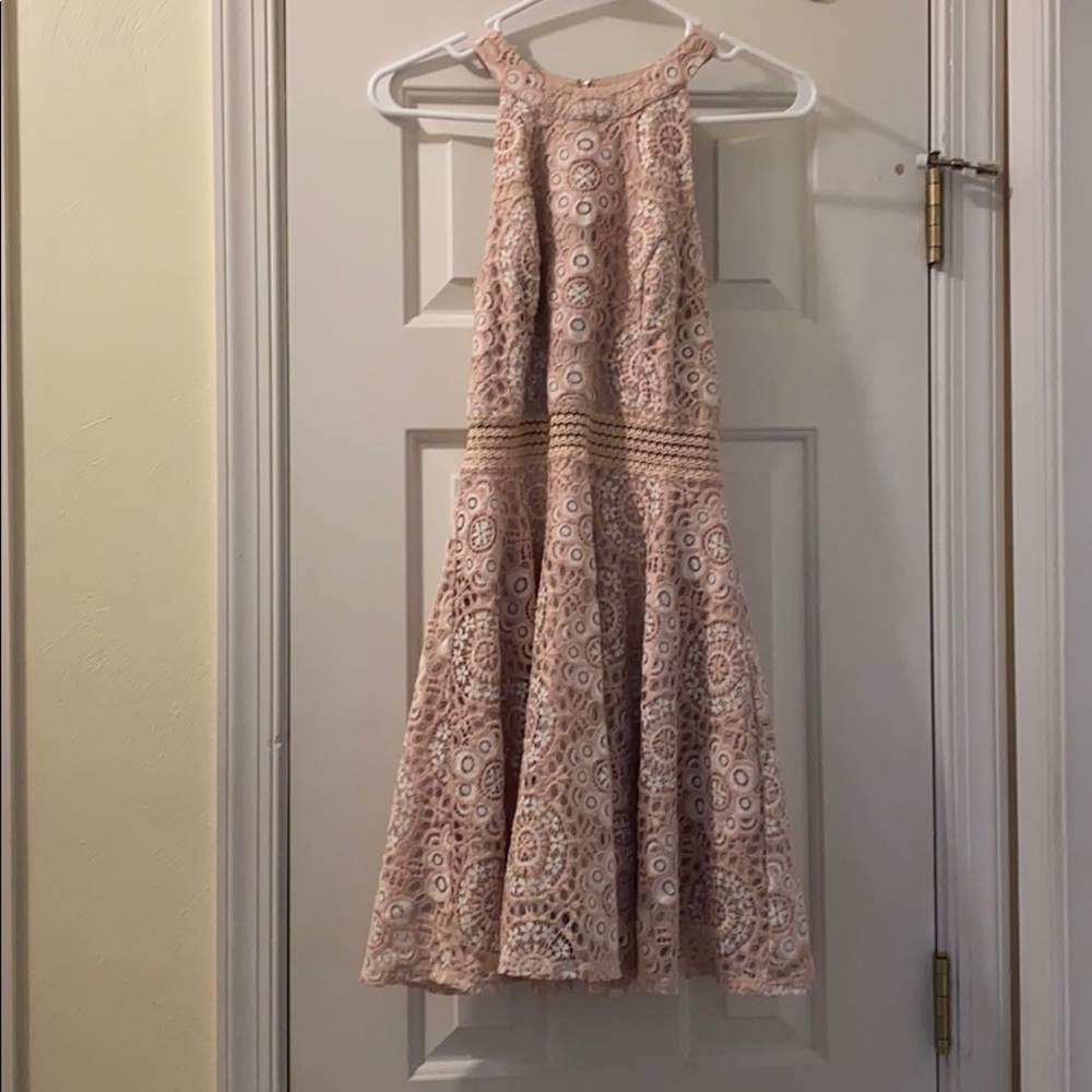 Lacey skater dress